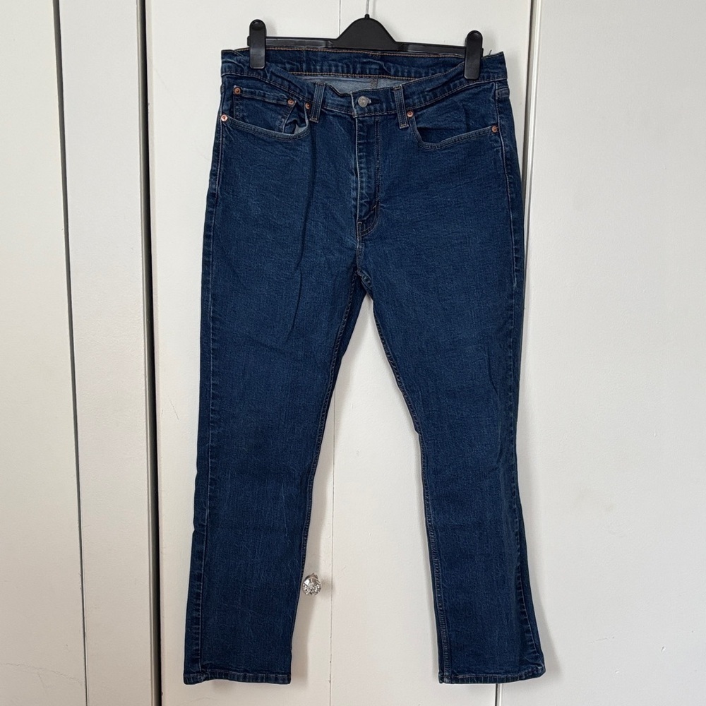 🎉4/30$🎉 Levi's Men's Straight Jeans in Deep Blue